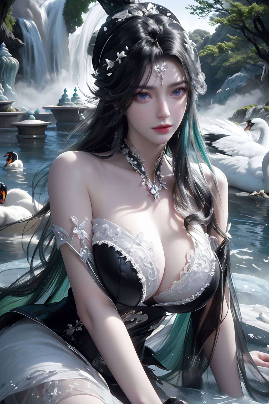如同一缕轻烟将国漫女神的柔美与坚韧完美融合