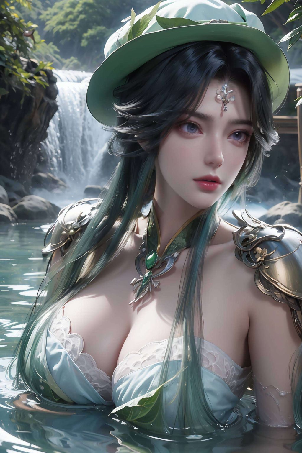 集国漫女神的优雅与动漫美女的灵动于一体她的每一次换装