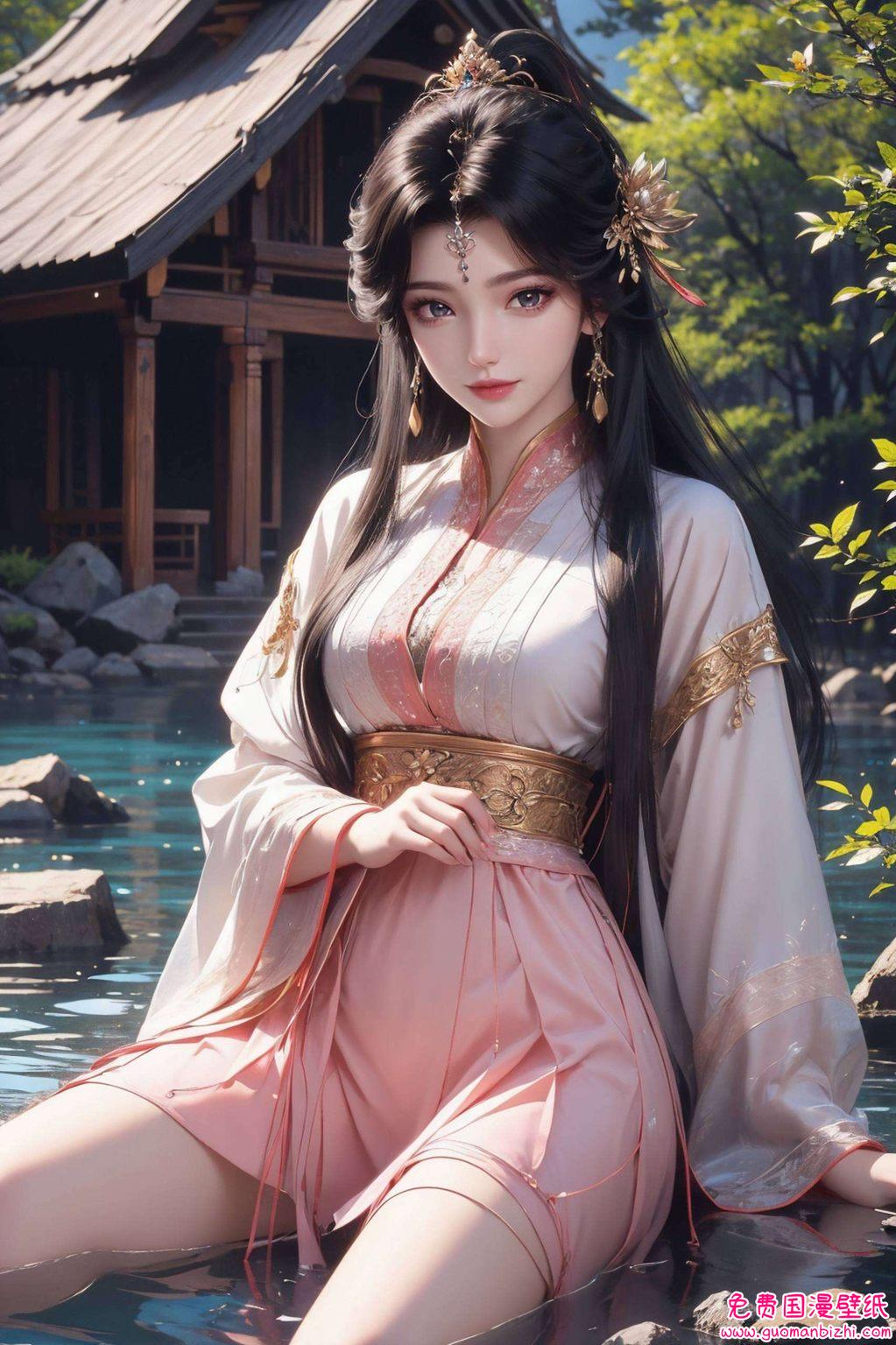瞬间变成安卓手机里的俏皮精灵那位仙逆中的绝世国漫女神