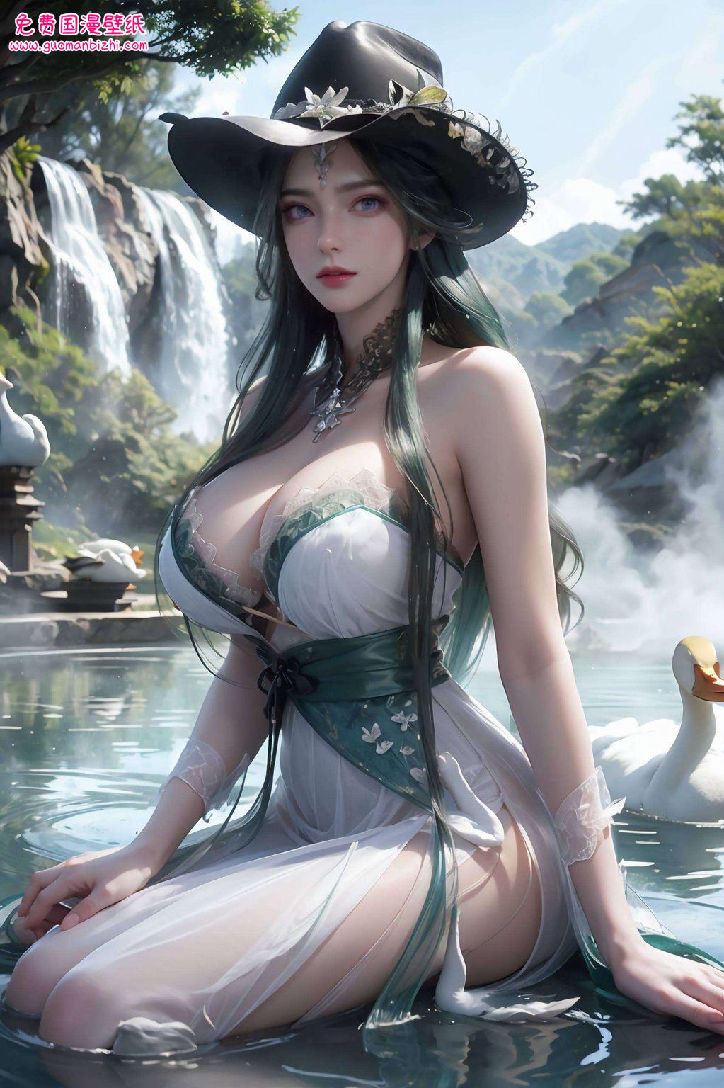 它融合了苹果的优雅与国漫的韵味主角是我国国漫界的一大女神——仙逆中的周紫虹！这可不是一般的壁纸哦