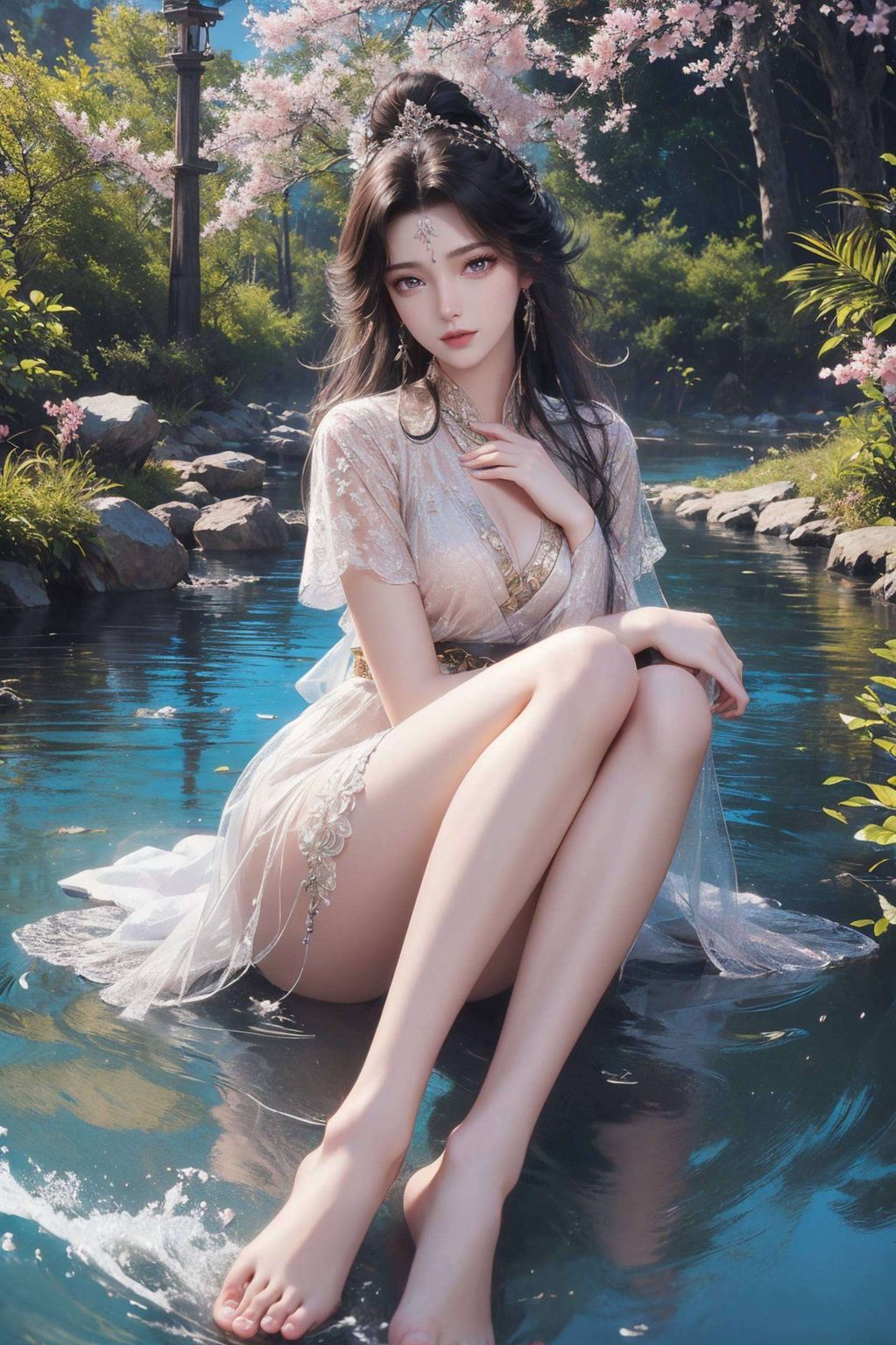 不仅是动漫美女的极致展现她的美