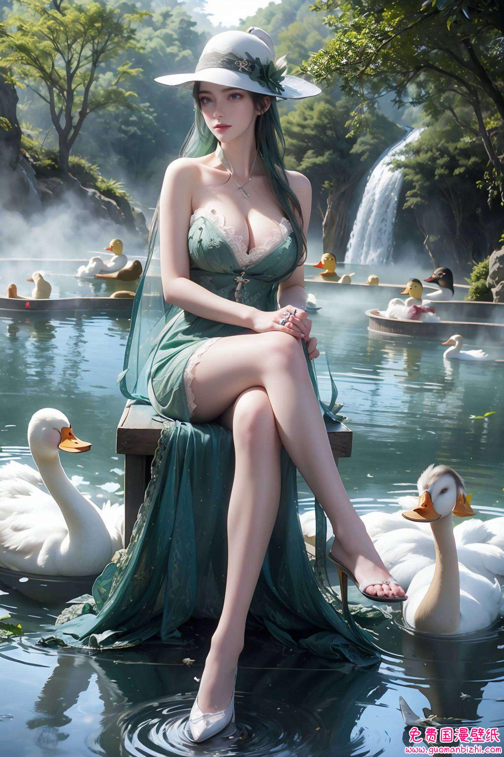 她的壁纸头像高清得仿佛能从中感受到她的灵动呼吸又不失动漫的灵动魅力