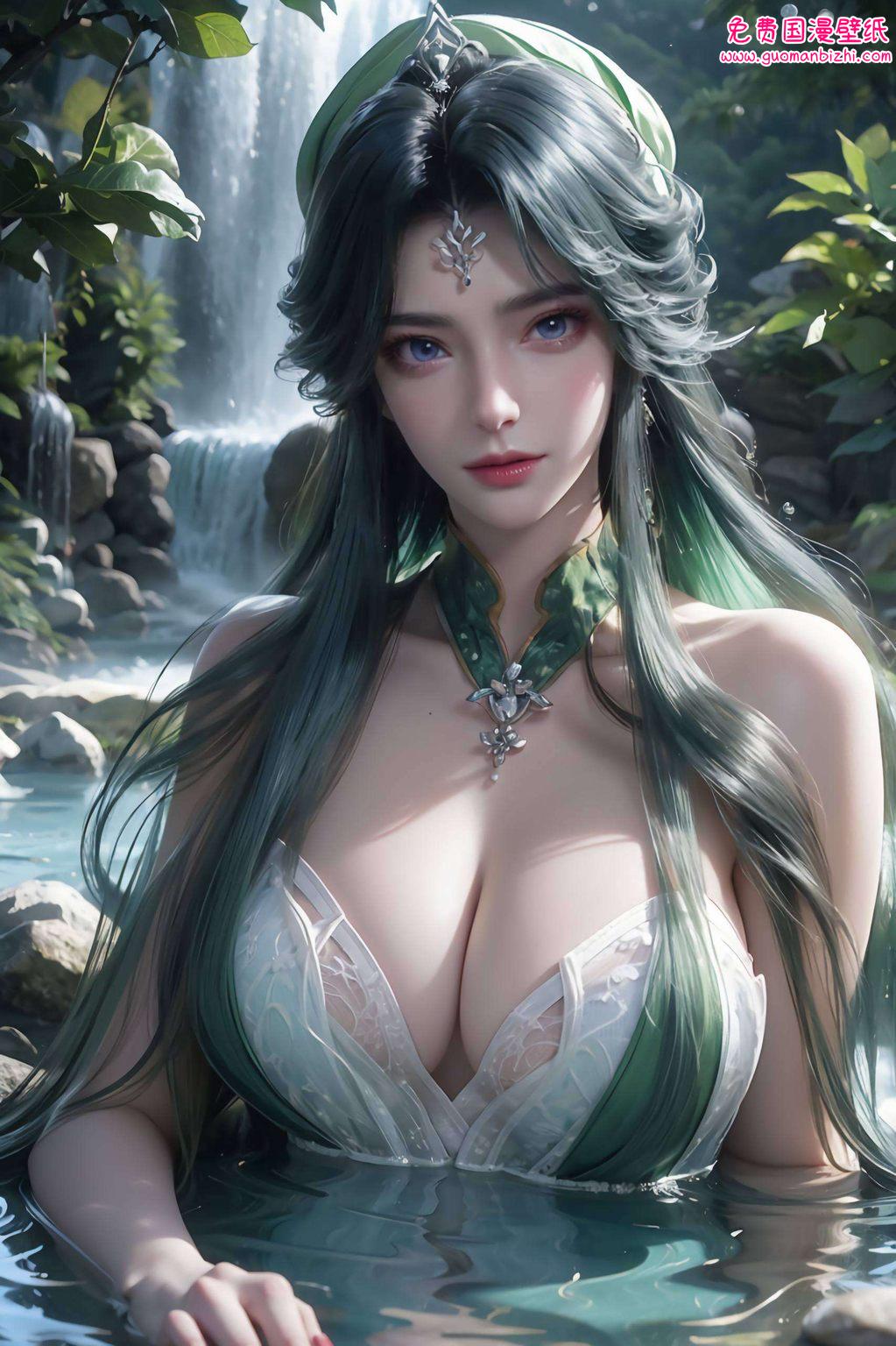那位翩翩起舞在《仙逆》世界中的国漫女神眼神深邃