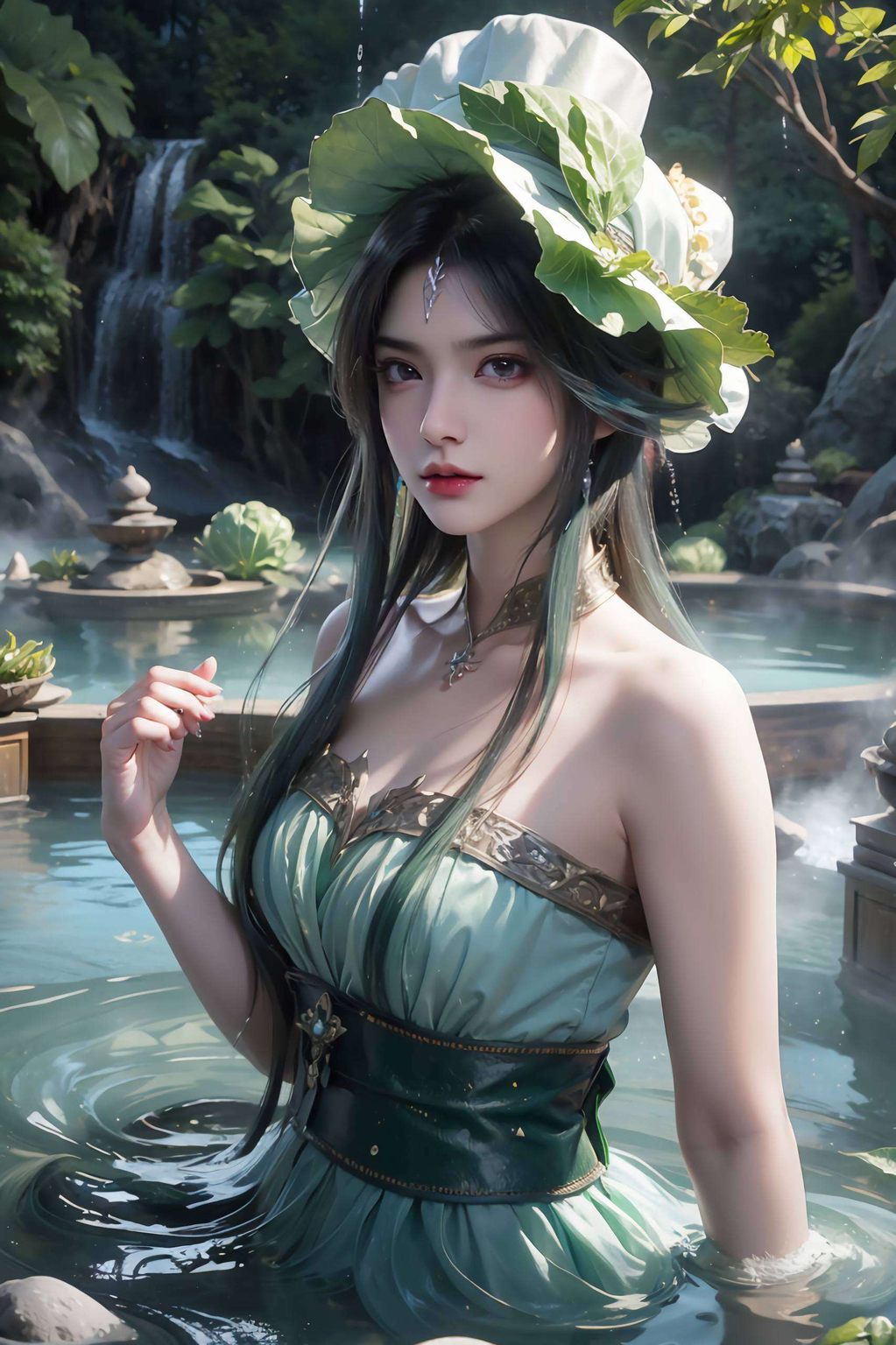 仿佛能透视人心如今竟然变成了苹果炫彩壁纸上的卡通精灵！她的眼神犀利