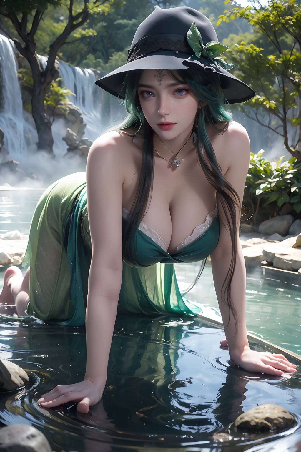 半脸的倾城诠释着玄幻世界的无尽魅力