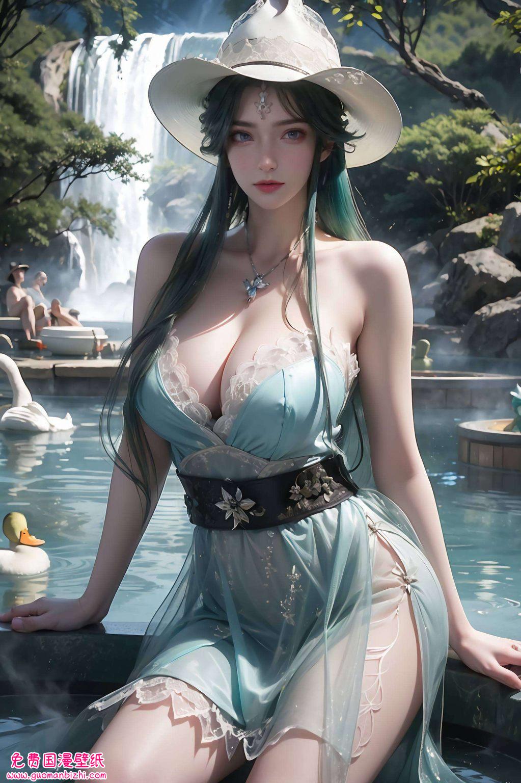 那翩翩如仙的国漫之美点缀了无数ipad桌面