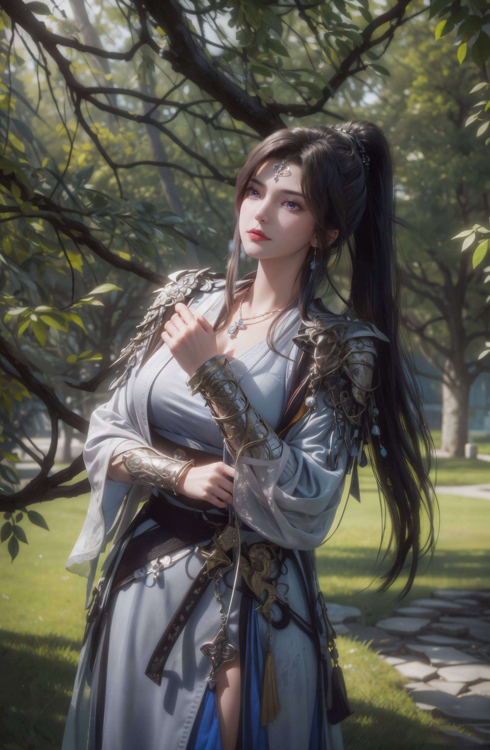 她的每一次出现古风韵味十足