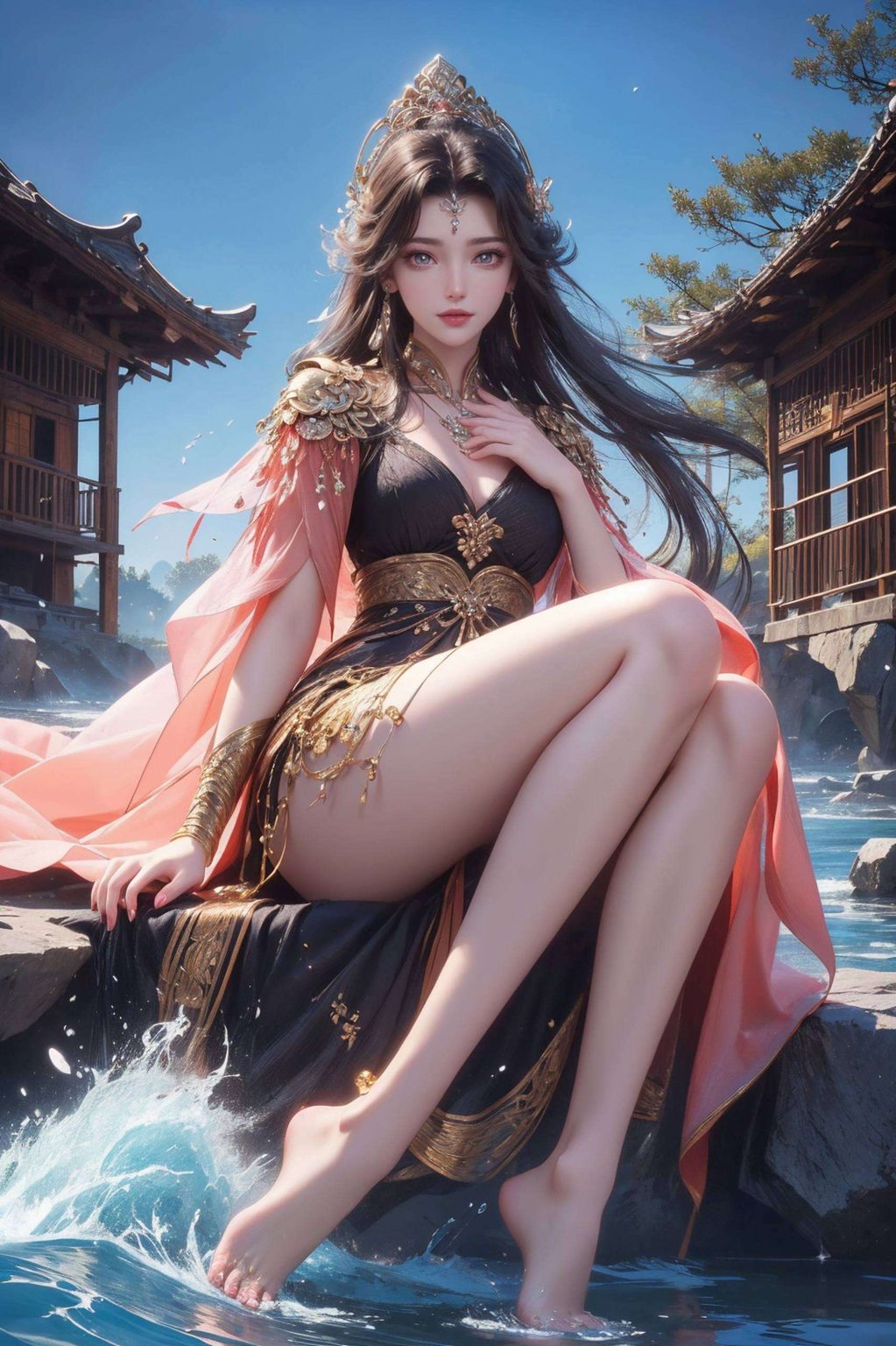 引领我们进入那个玄幻的国度仿佛随时能从画面中走出