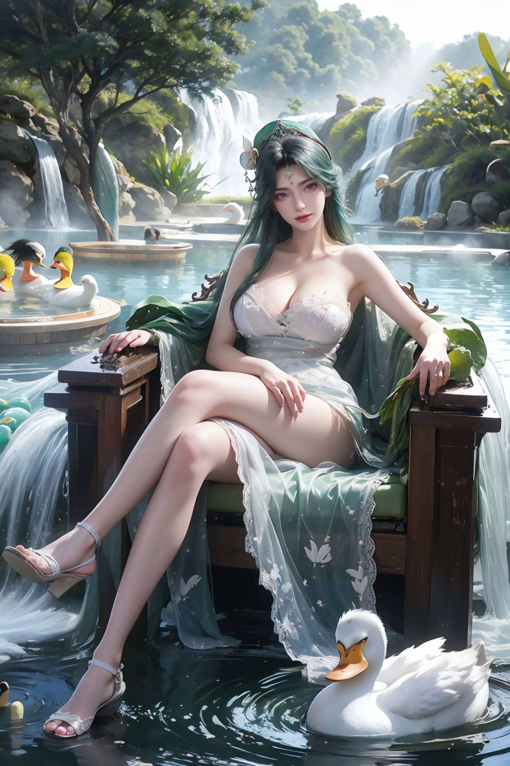 美得如同画卷仙逆中的她