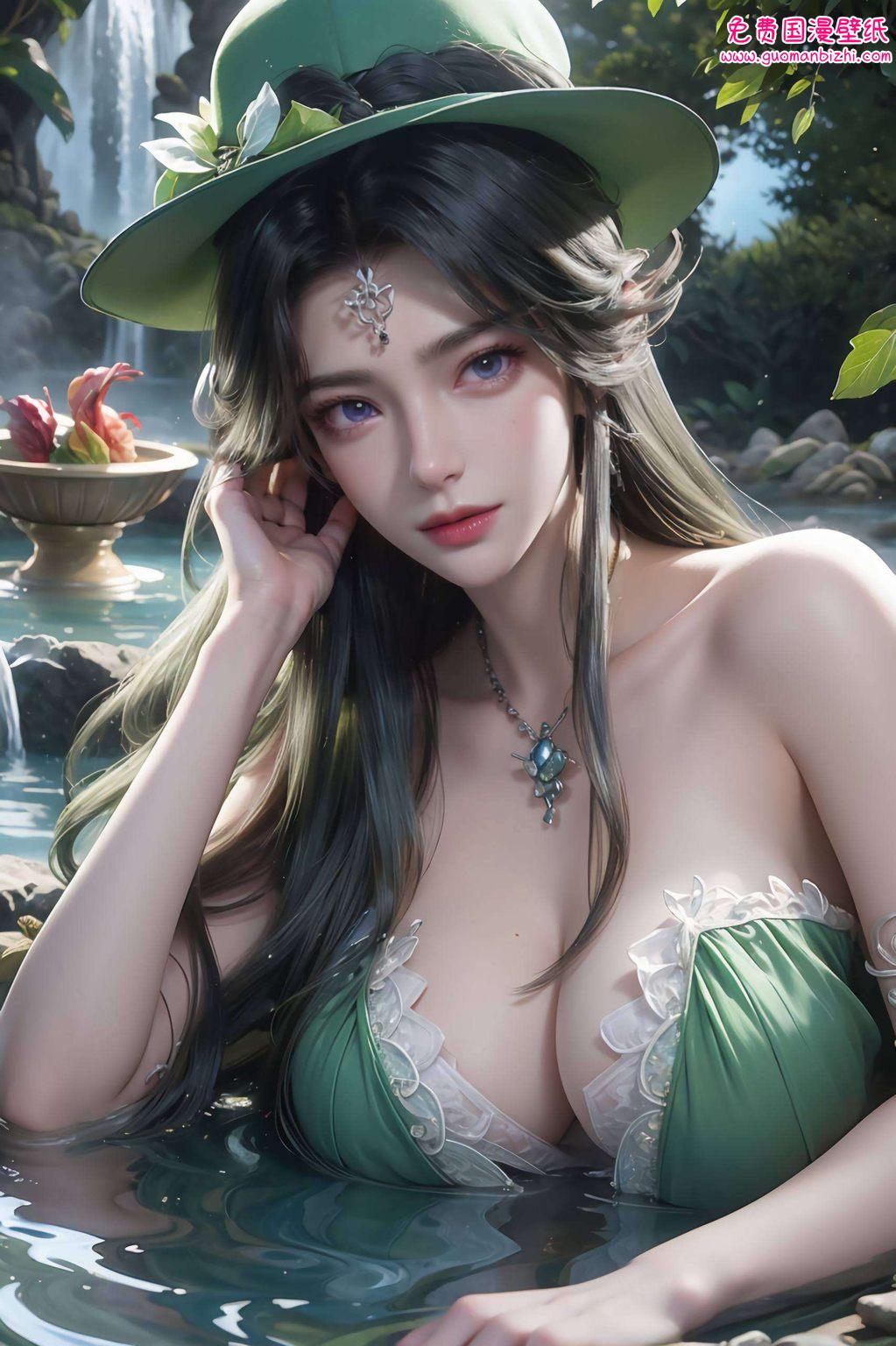 她的身影在国漫世界中犹如一朵盛开的花每一次翻动