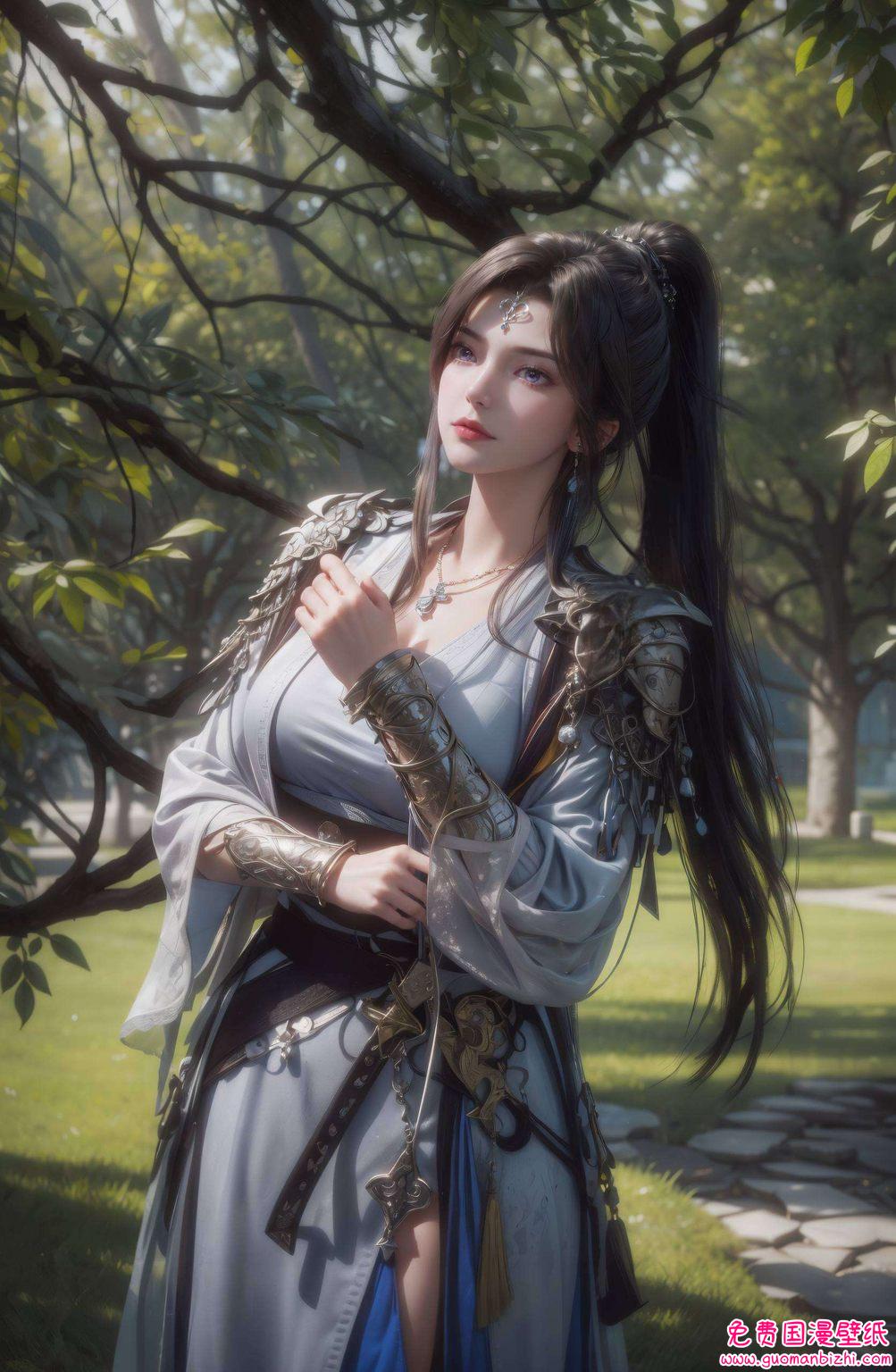 令人神往她的身影如诗如画
