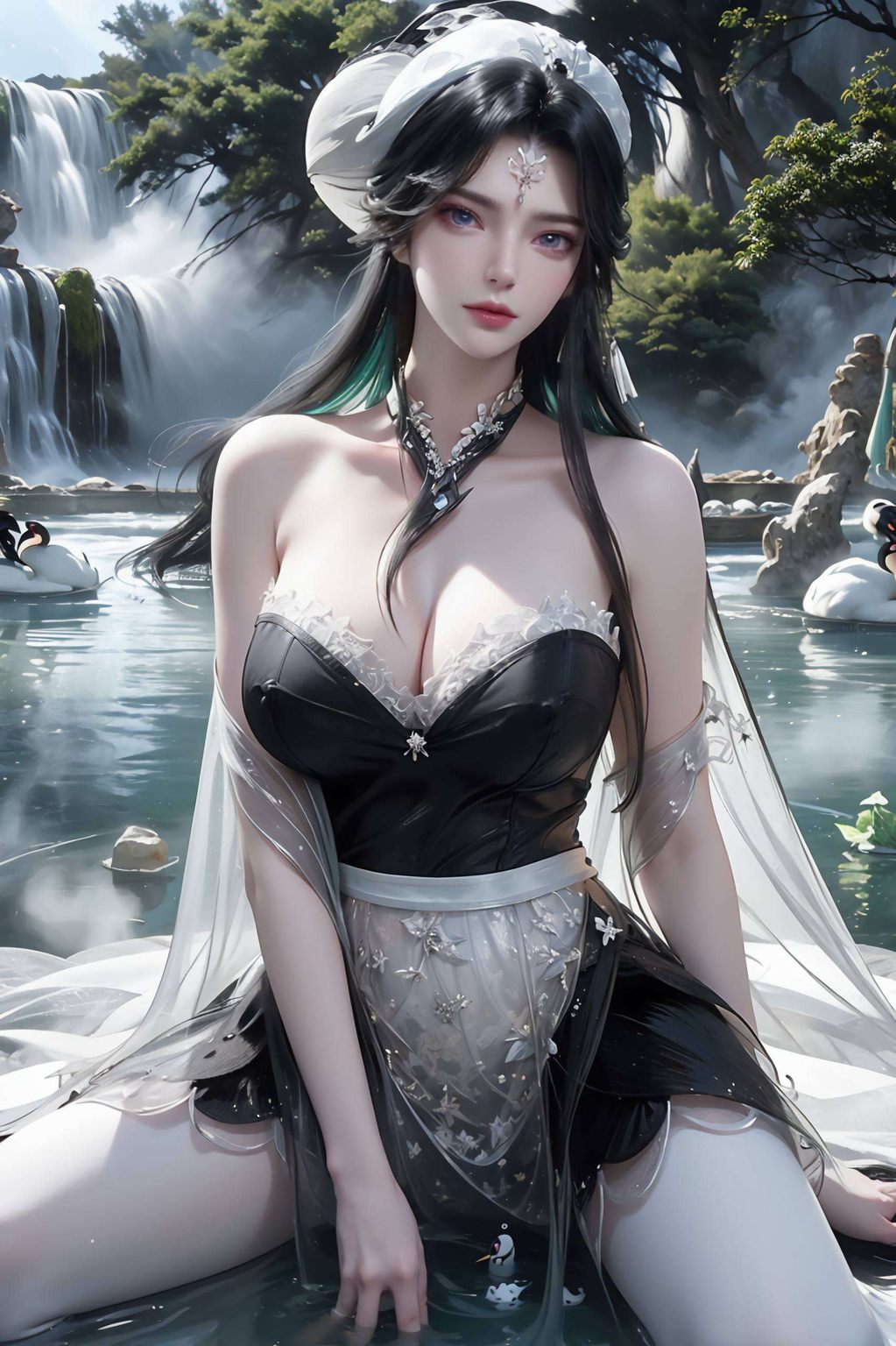 瑰丽玄幻之中周紫虹以其翩若惊鸿之姿