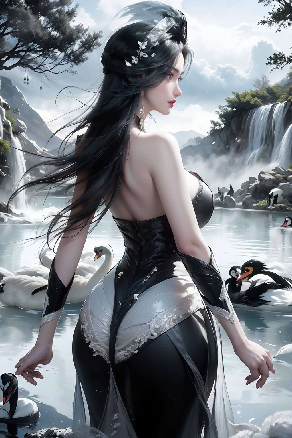 优雅而神秘打造出一幅幅令人心动的平板墙纸