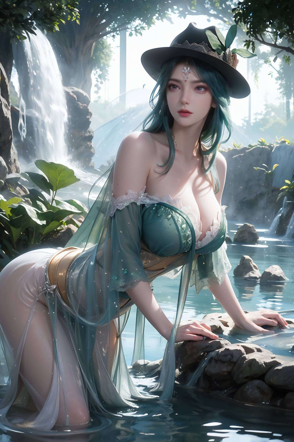 仙逆中的她既神秘又优雅和国漫美女一起开启梦幻之旅吧!