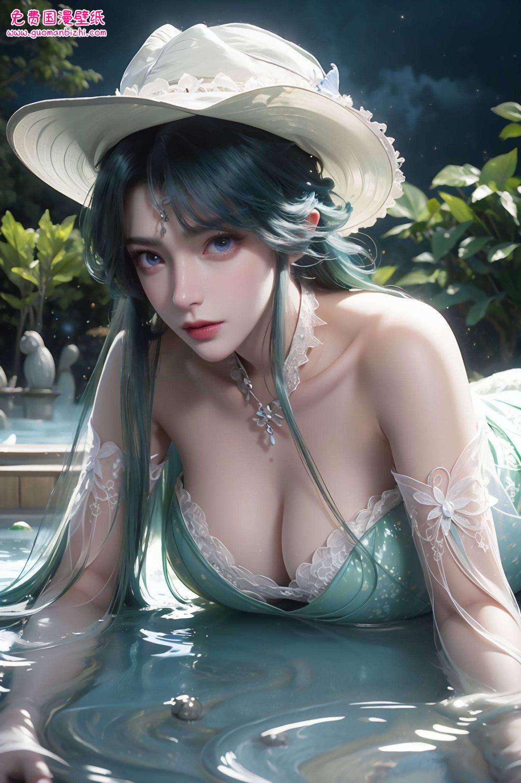 如同国漫中绽放的苹果花清新脱俗