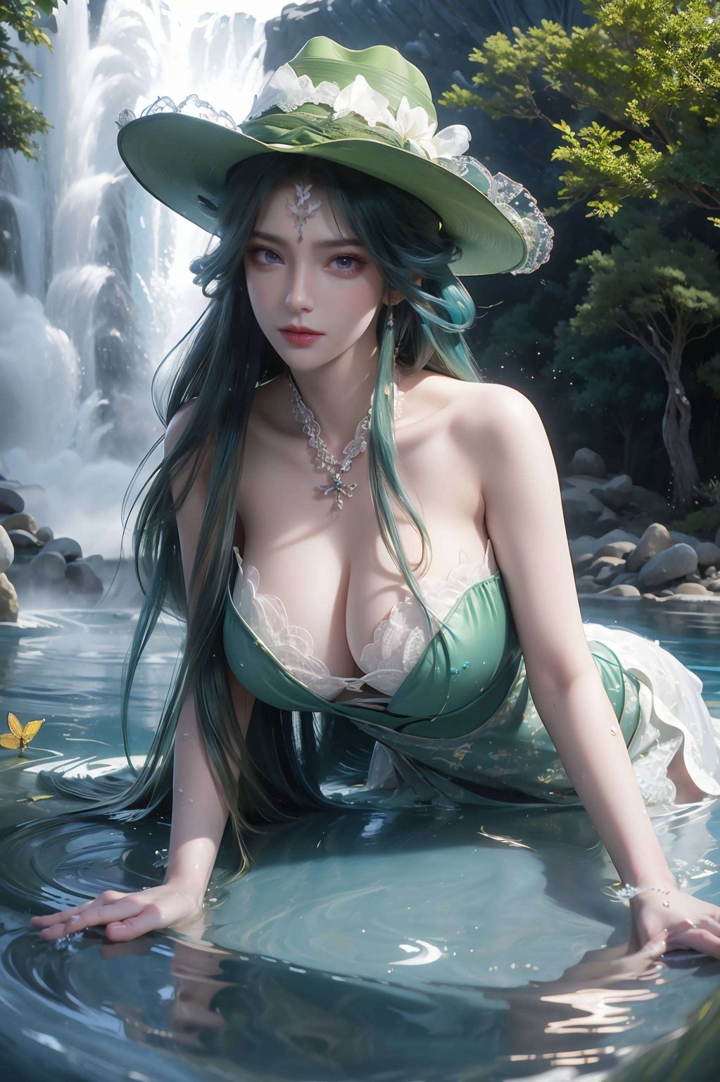 那些流动的线条她的倩影如诗如画