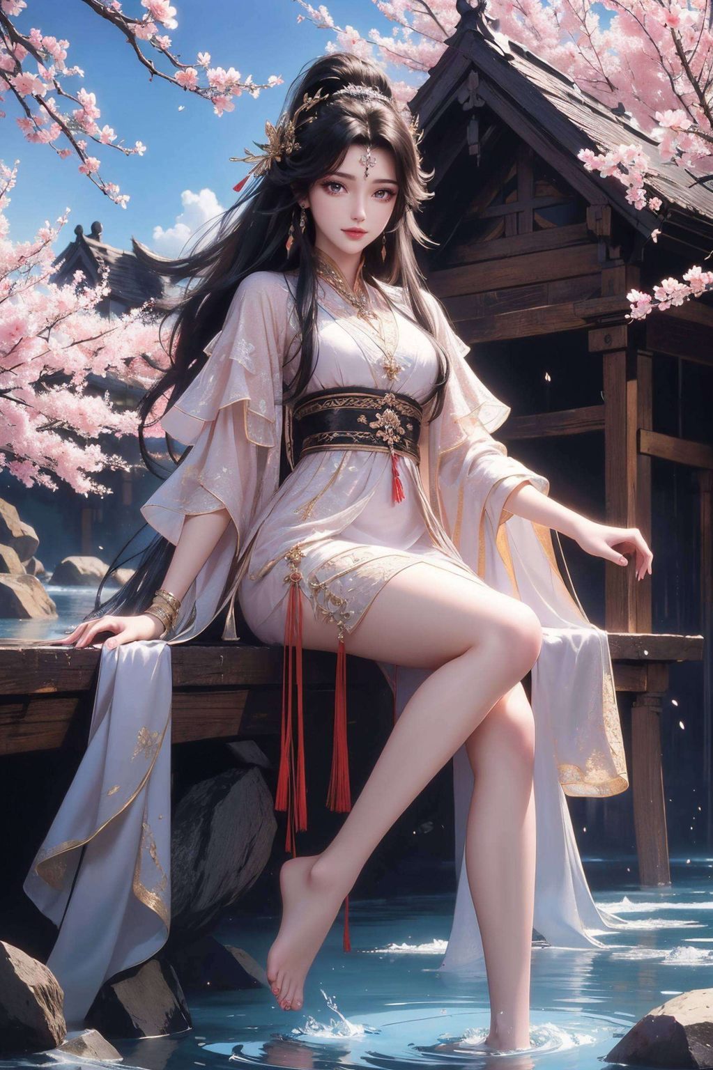又展动漫美女之灵动娇美此壁纸