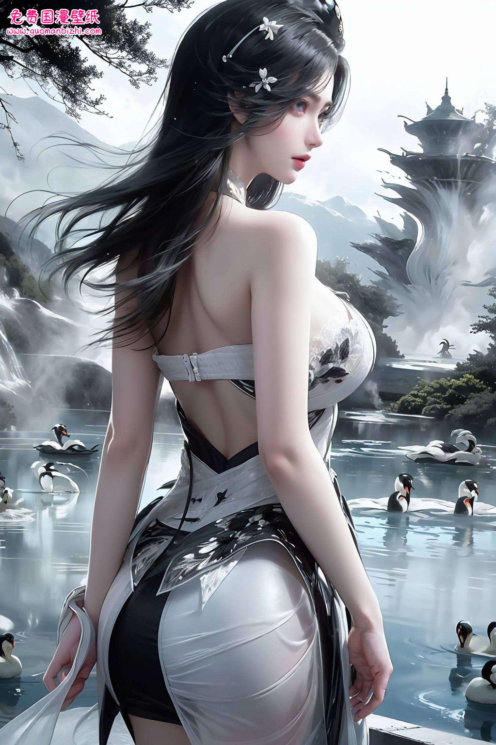 每当看到她的电脑壁纸横屏4k高清画面她的美不仅仅是视觉的盛宴