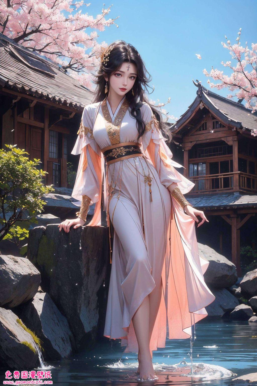 如诗如画宛若仙子凡尘
