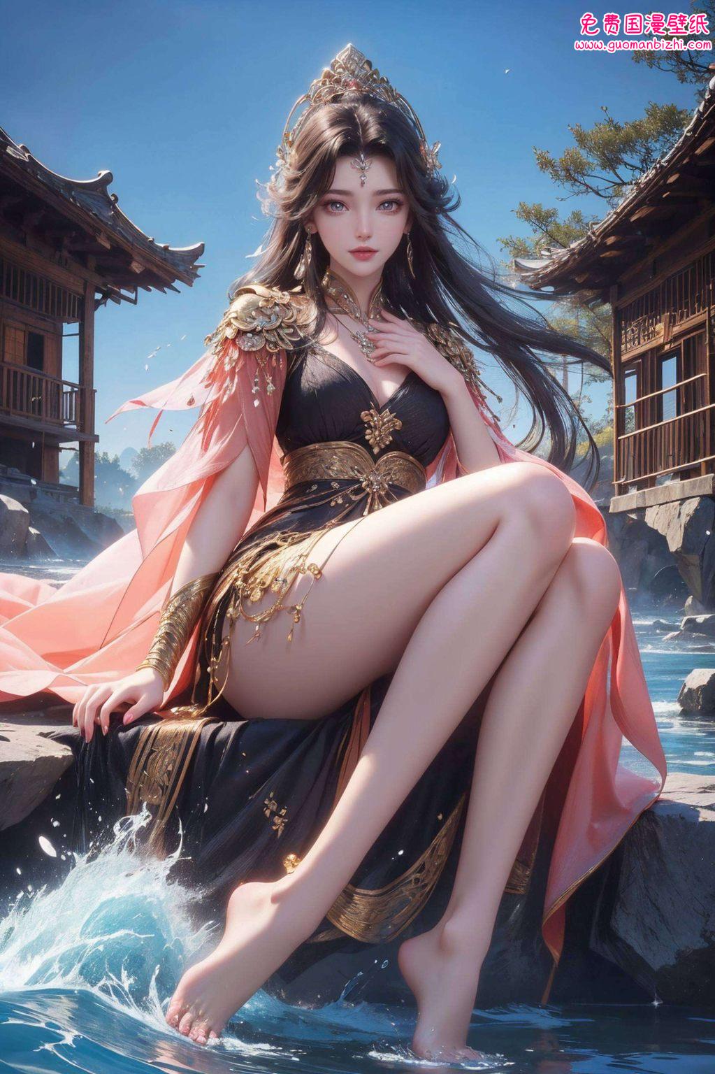 动漫美女与玄幻元素相映成趣赏心悦目