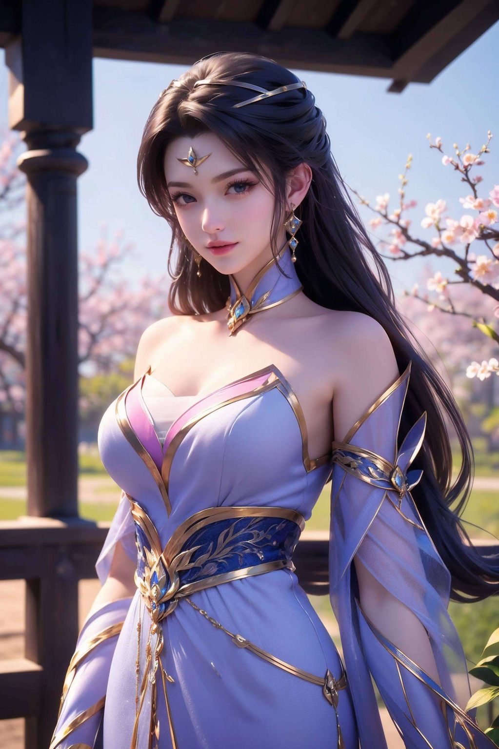 更有着颠倒众生的容颜楚灵玉