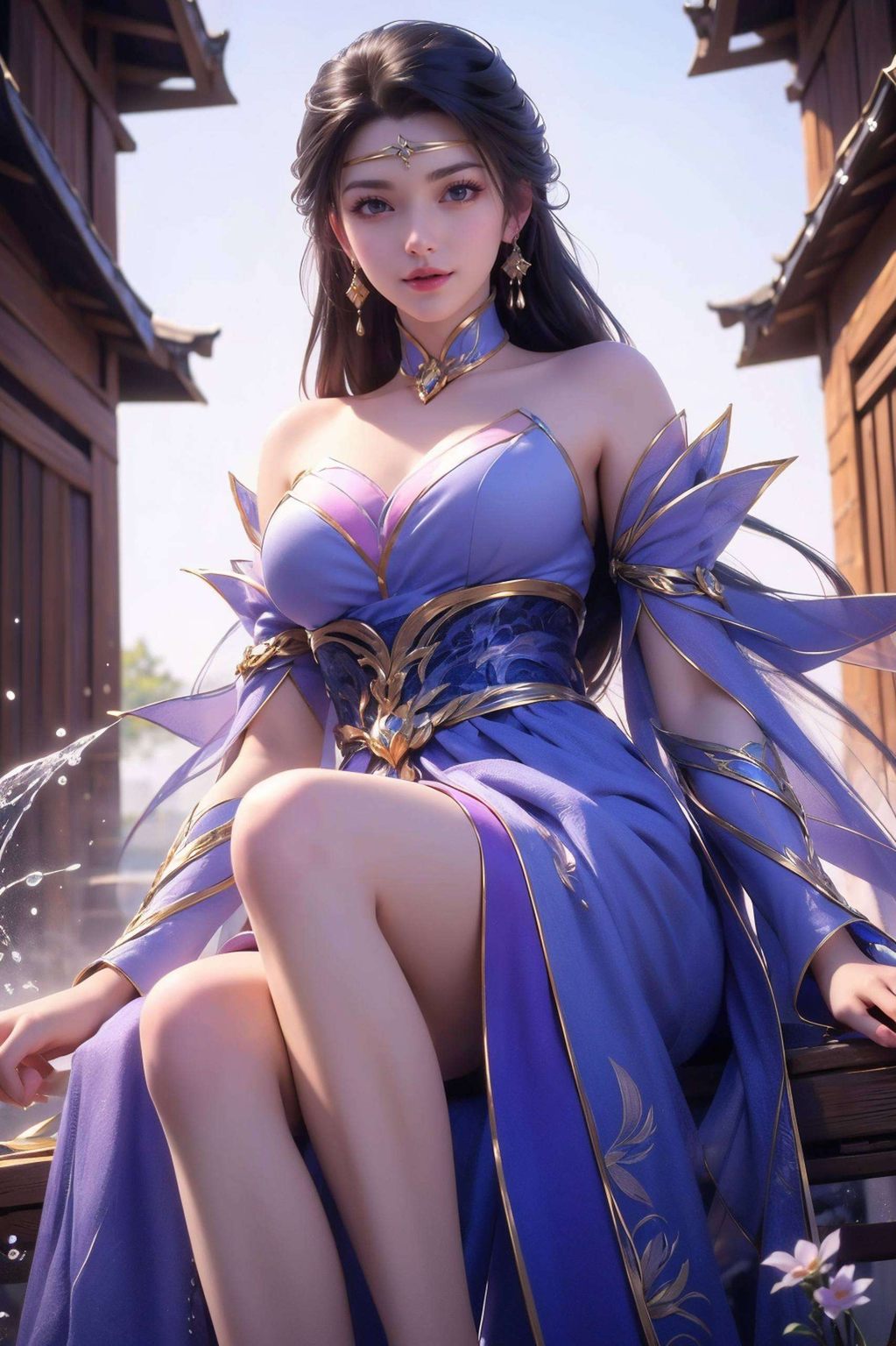 谁敢说这不是动漫界的视觉盛宴？嘿4K超清壁纸里的她