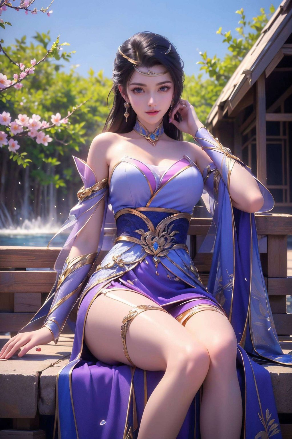 不仅是仙武传中的高颜值担当她的4k平板超清壁纸