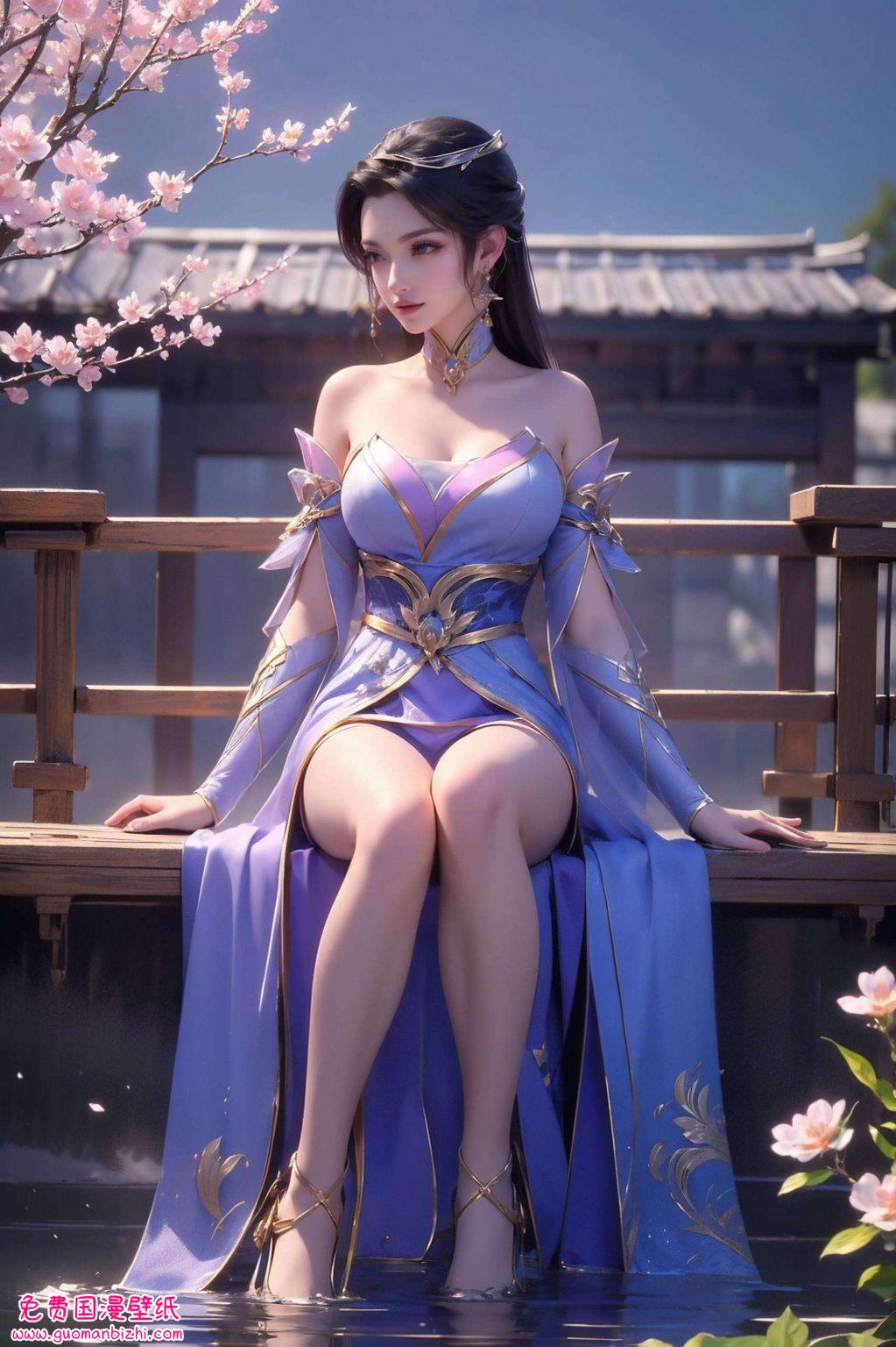 仙武传的楚灵玉新形象高清壁纸让你随时随地感受国漫的魅力