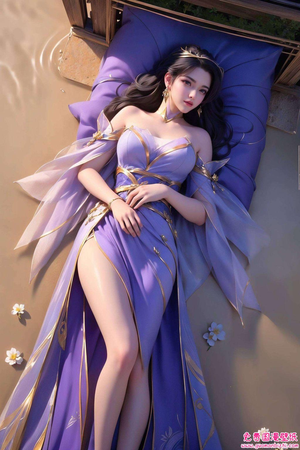 将这样的国漫美女设为Win10桌面主题每一次瞥见