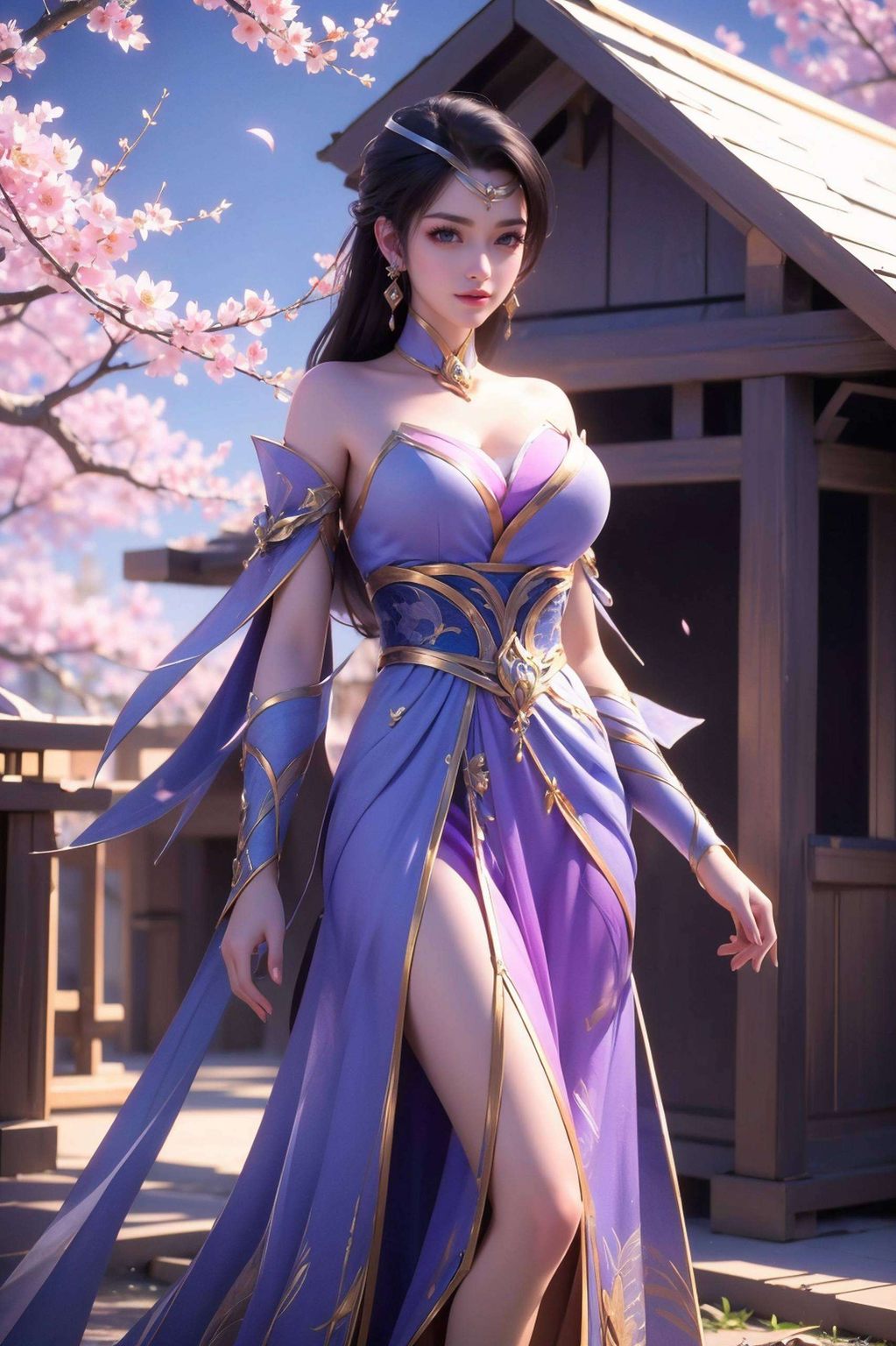 宛如置身于一个梦幻的仙侠世界更是将这份美