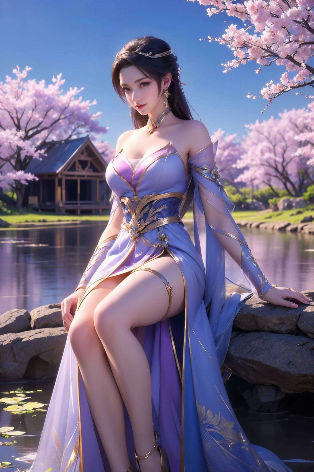 楚灵玉翩翩起舞与楚灵玉共舞九天