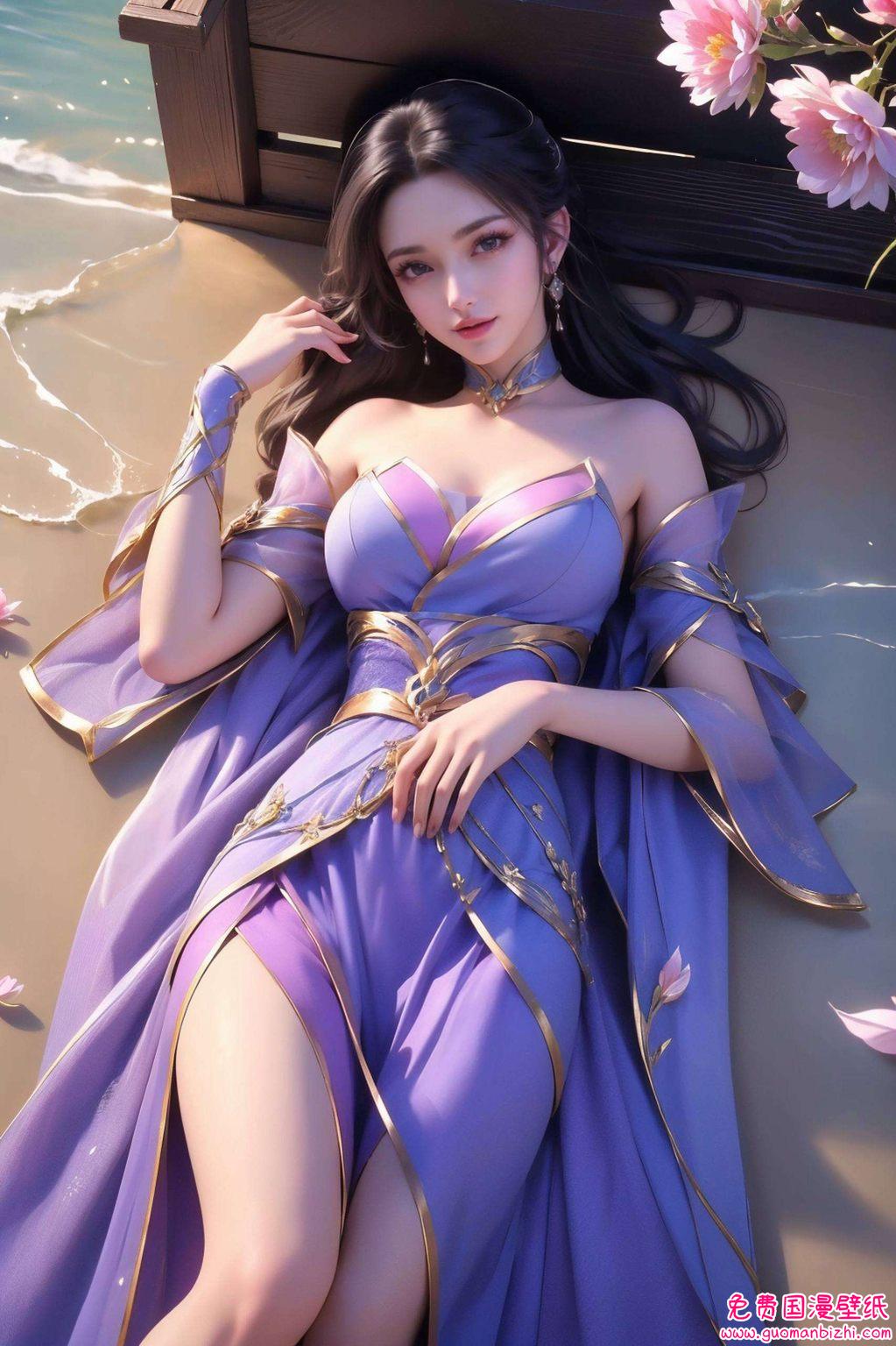 仙武界的绝世美女如同《仙武传》中的仙子般飘逸脱俗