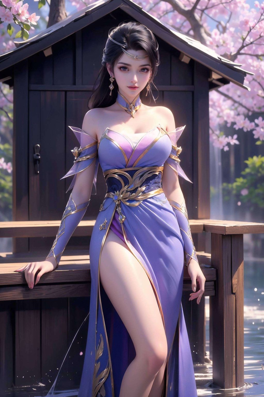 把她那如梦似幻的气质展现得淋漓尽致这位仙武界的绝世佳人