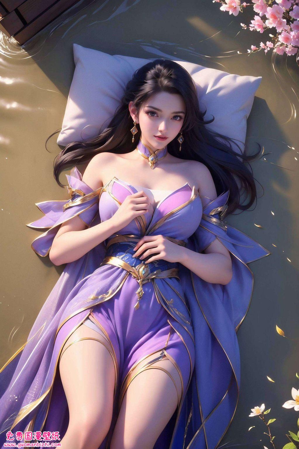 令人叹为观止她的美