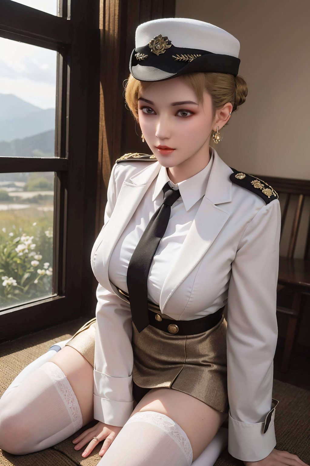 高清细腻雄兵连的英姿与国漫女神的柔美