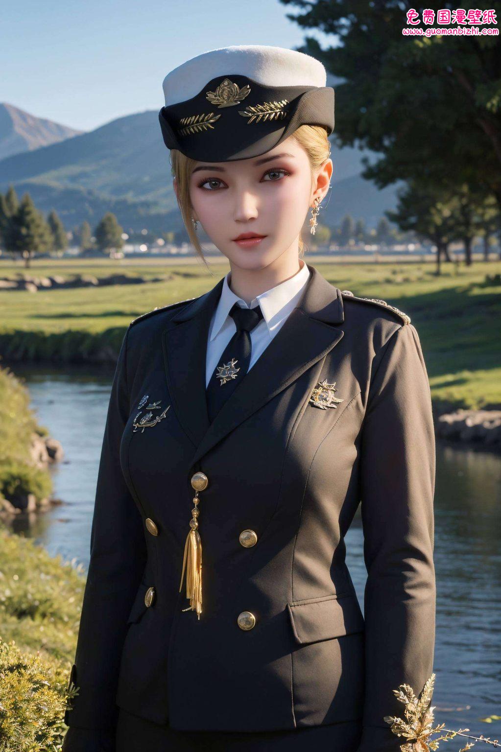 国漫美女的魅力可见一斑别看她在战场上英勇无畏