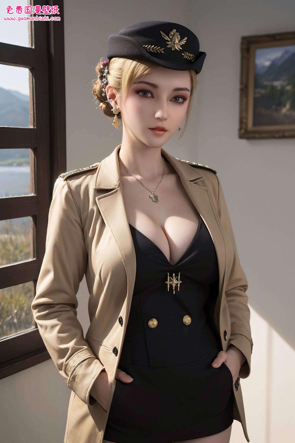 完美适配今日推荐的这款雄兵连怜风国漫美女壁纸