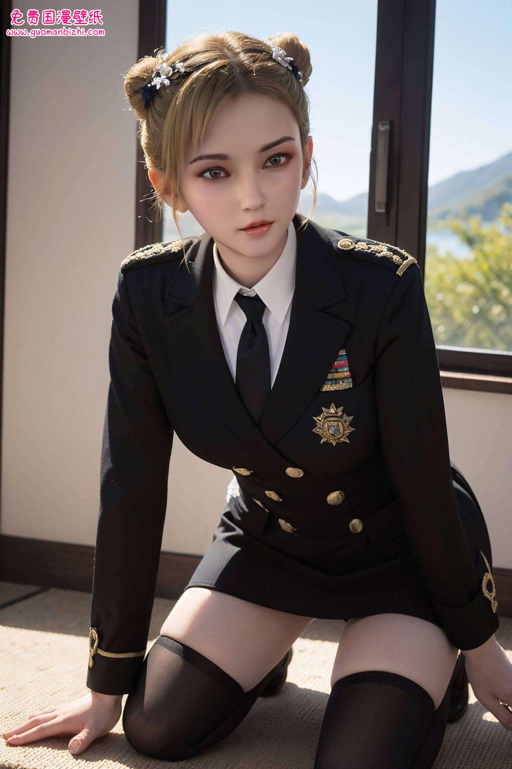 哈哈今天给大家带来一款超萌的雄兵连怜风高清壁纸