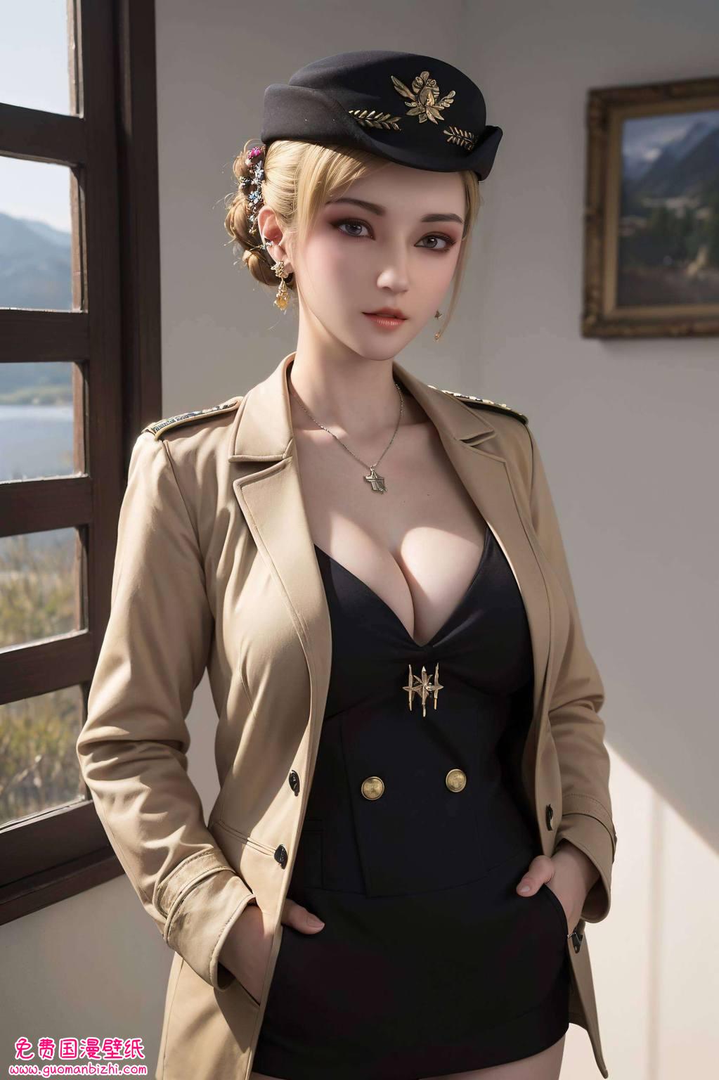 更是炫彩夺目雄兵连中的温柔女神