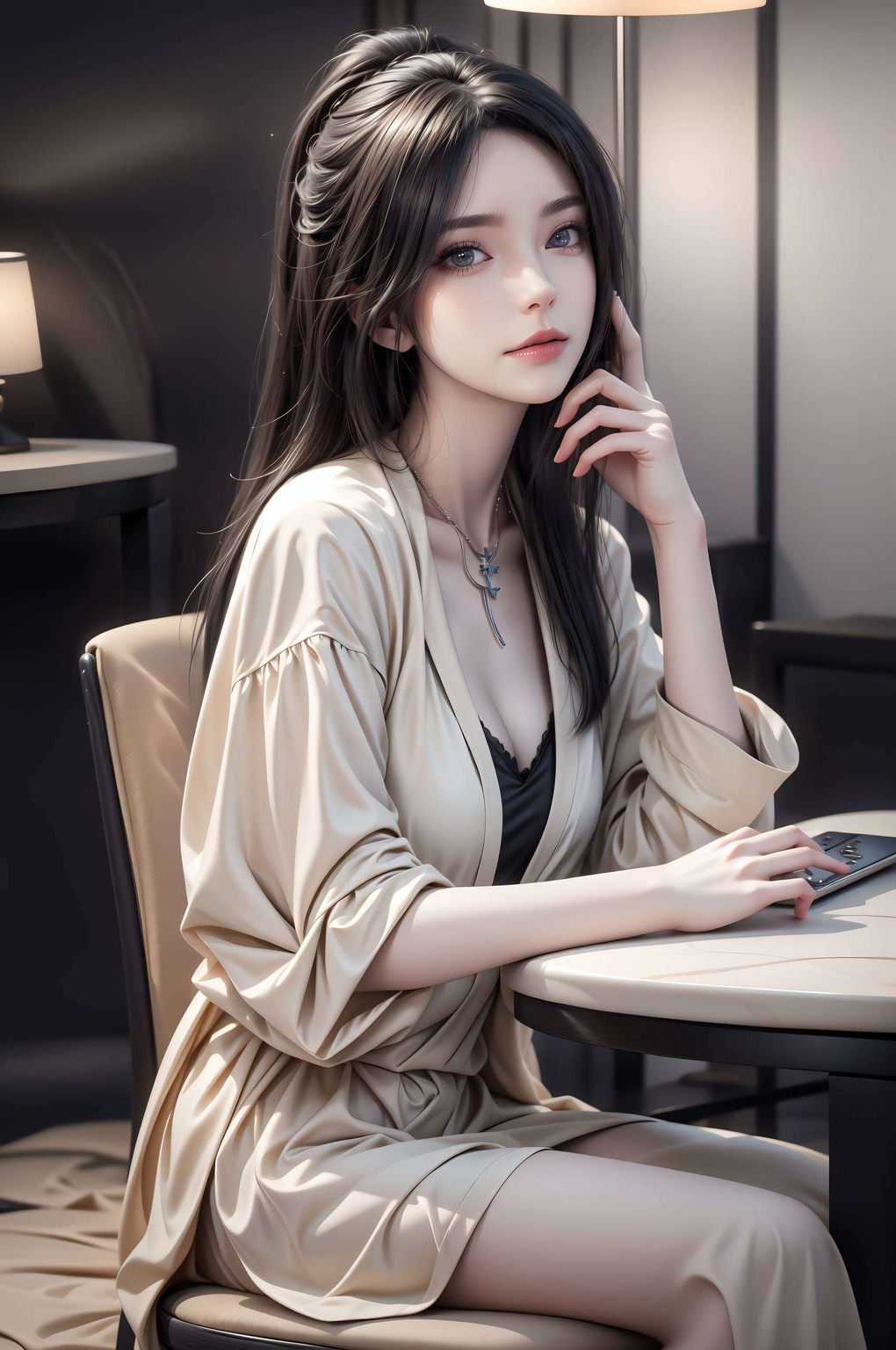 与国漫女神的气质相得益彰如同雄兵连的坚韧