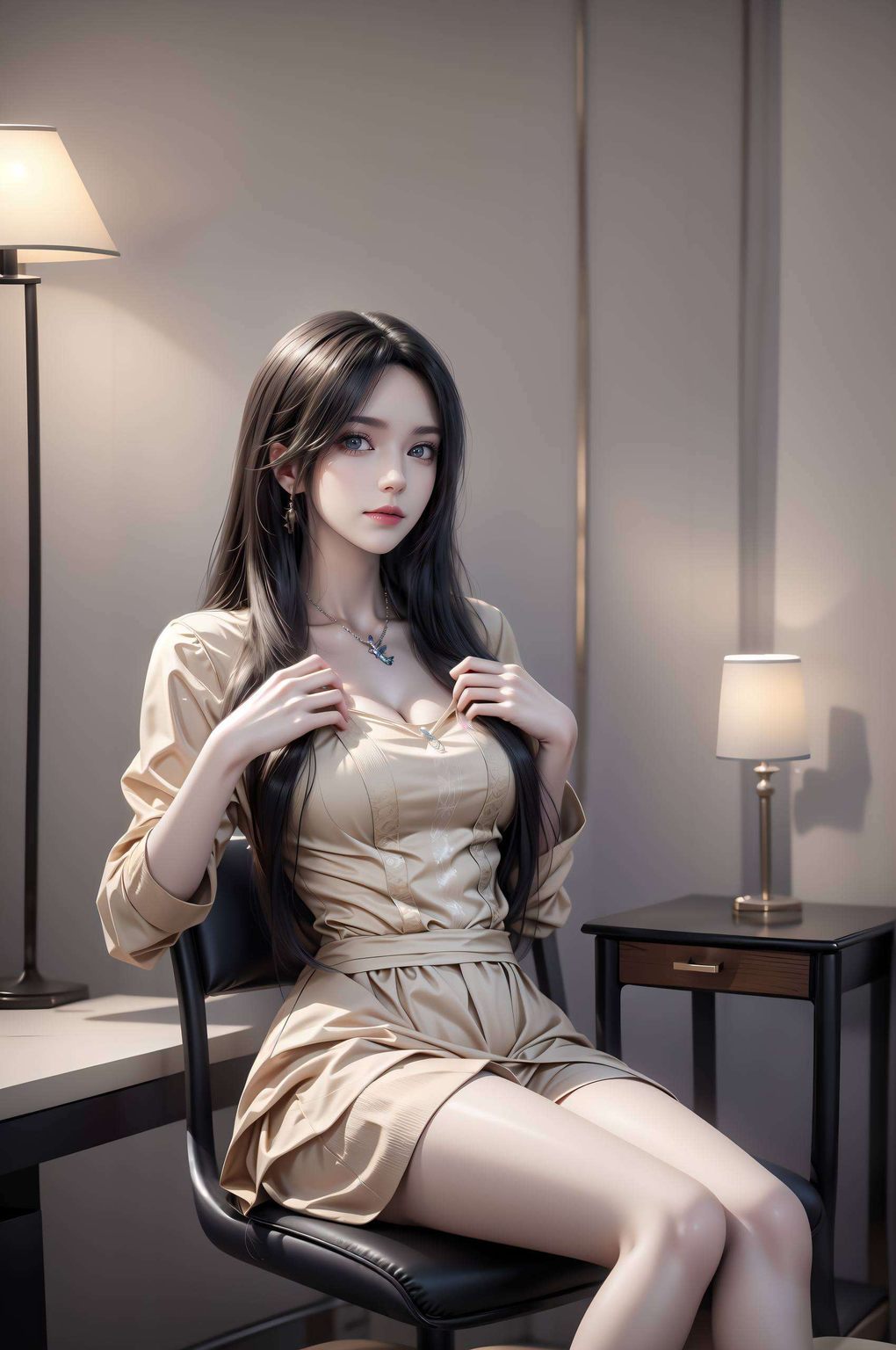 国漫女神凉冰以其独特的魅力气质冷艳