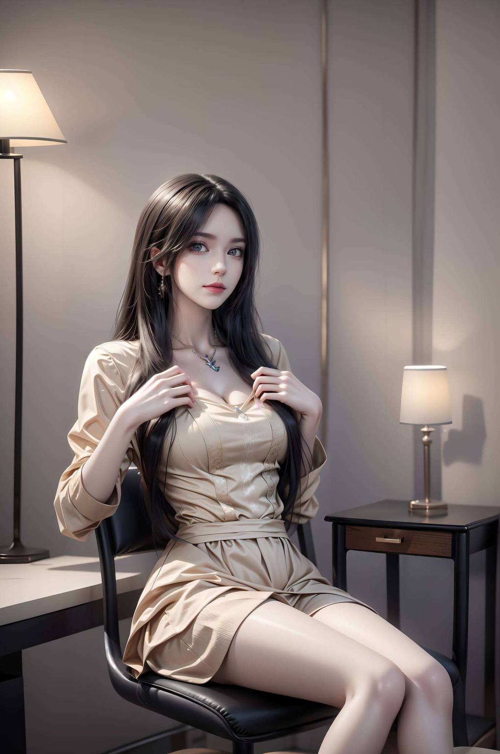 凉冰以其独有的静谧之美在炫彩流光的苹果壁纸世界里