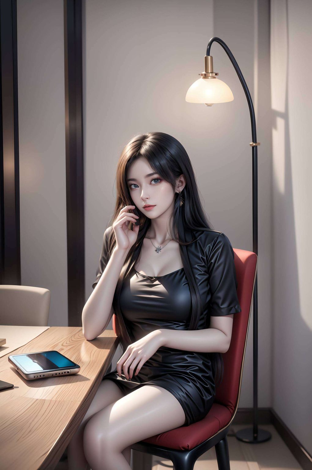 快来看看这位冷艳高贵、又带着点小俏皮的凉冰妹妹玄幻风格十足哦!🎨 小调皮们