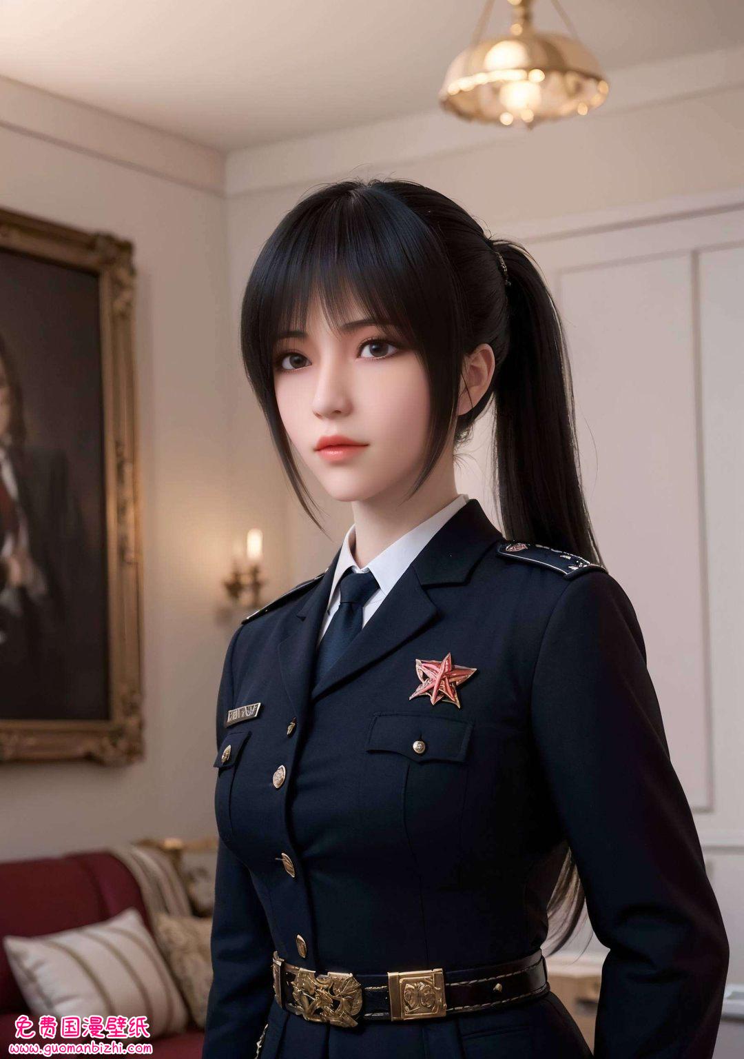 嘿国漫美女的魅力