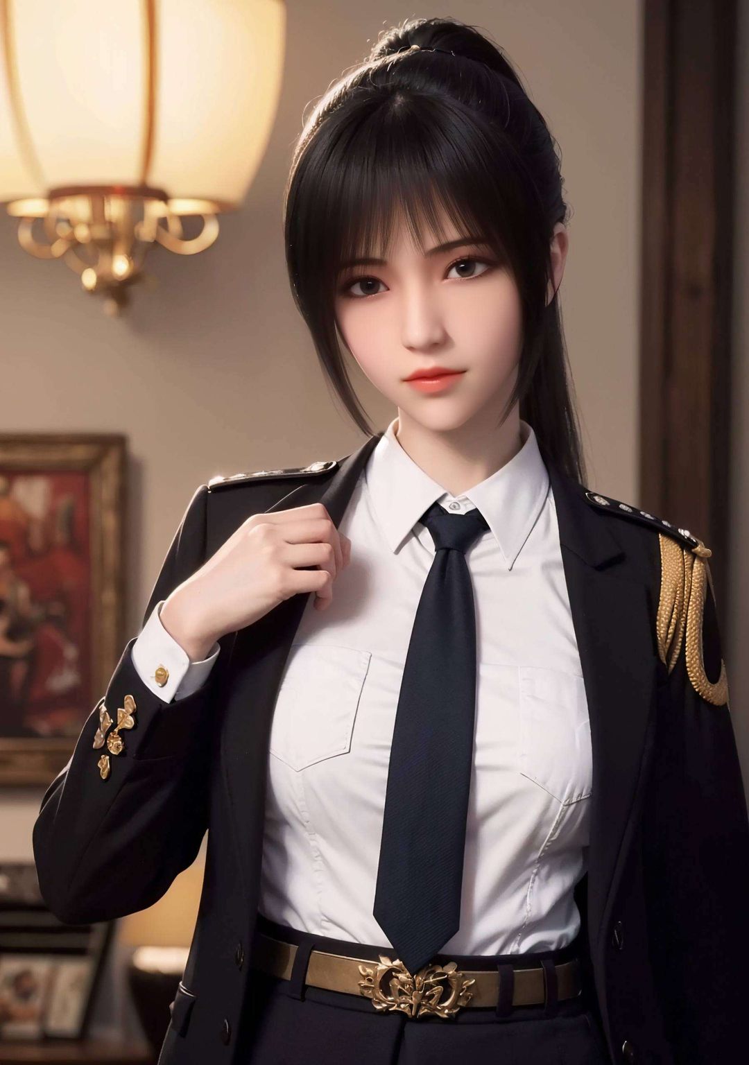 遇见雄兵连的琪琳——这款4K超清壁纸英姿飒爽