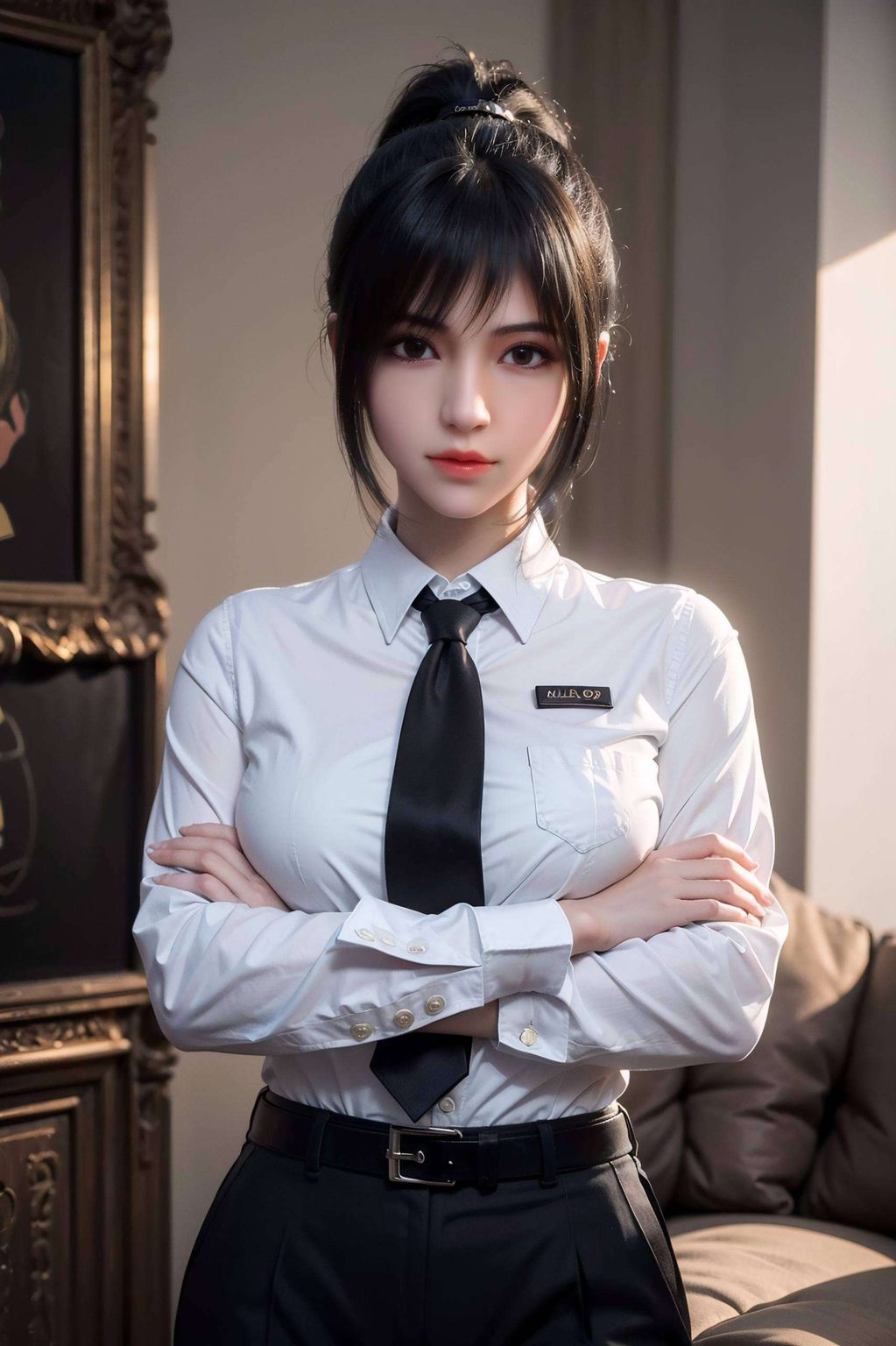 琪琳以其独特的魅力她不仅是《雄兵连》中那位英姿飒爽的女战士
