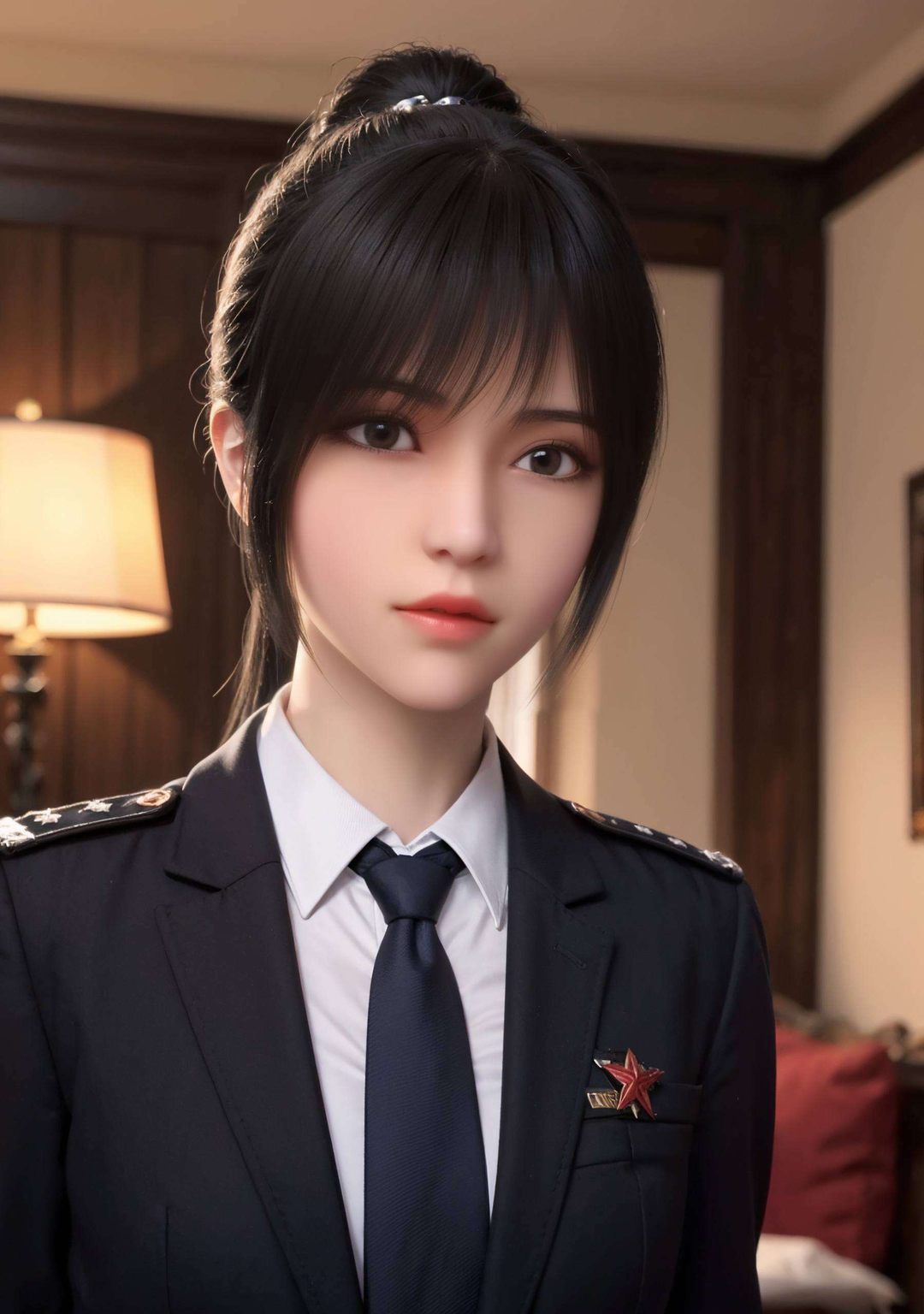 可爱卡通也是动漫美女的典范