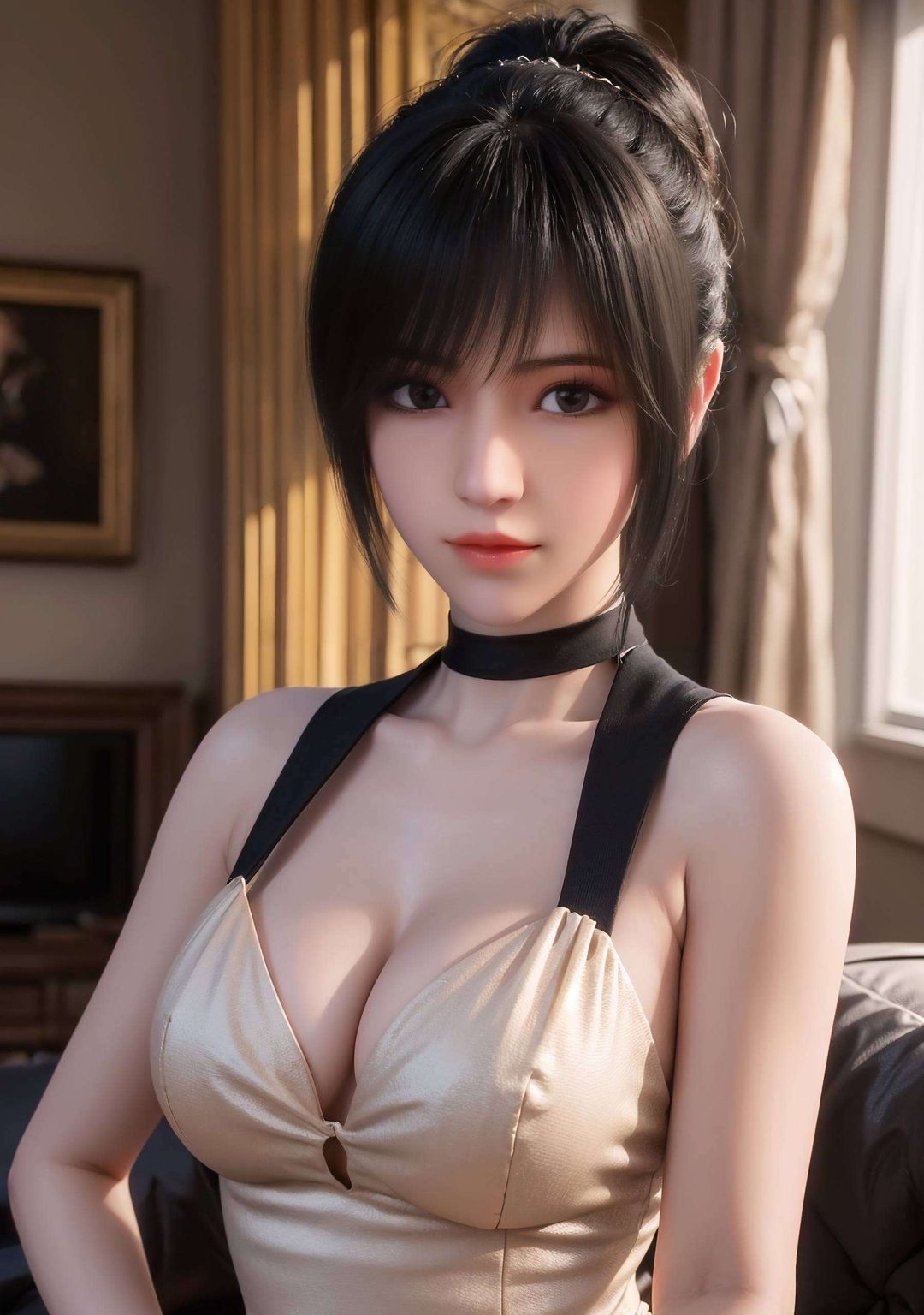 琪琳大长腿的雄兵连壁纸搭配上国漫美女的细腻笔触