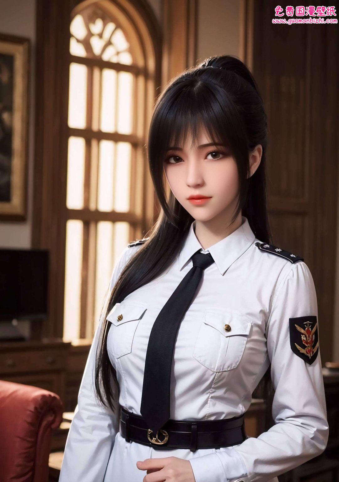 那份不屈的斗志和深邃的眼神她的倩影化作壁纸