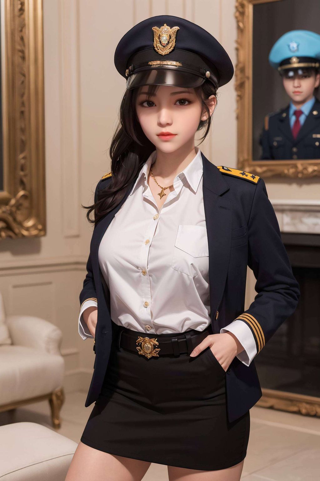 战斗起来更是英姿飒爽嘿